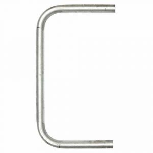 Galvanised Easy Fix Tubular Handrail Standard Return Bend (300mm Legs)