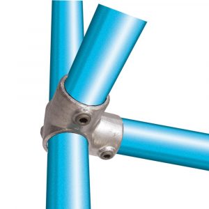 Corner Tube Clamps With Through Centre Tube