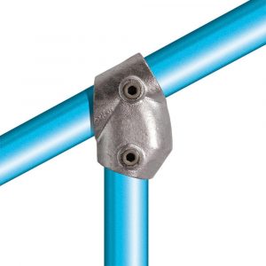 Adjustable Short Tee Tube Clamp - 30 to 60 Degree Slope