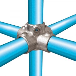 Four Way Cross Tube Clamp With Centre Tube
