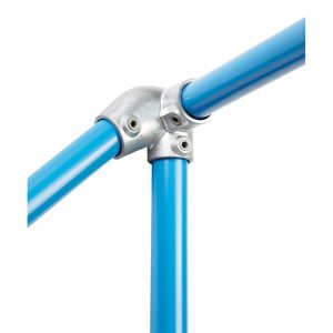 Sloping Down Side Outlet Elbow Tube Clamp - 30 to 45 Degree Slope