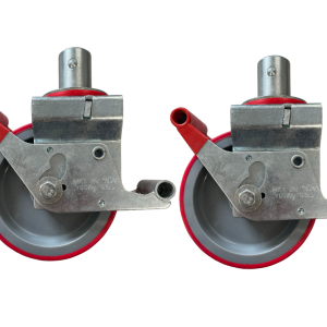 150mm / 6" Alloy Tower Castors Scaffold Tower Wheels Set of 4