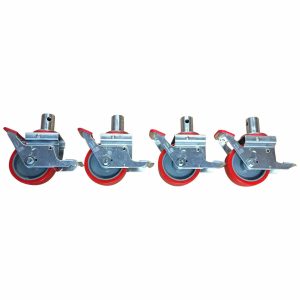 Alloy Tower Castors - Set of 4 (Industrial)